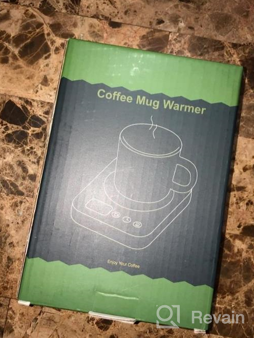 img 1 attached to ☕️ Misby Mug Warmer: Advanced Coffee Warmer with 3 Temperature Settings, 12H Timer, Auto Shut Off - Keep Drinks at Optimal Temperature for Hours - White review by David Elam