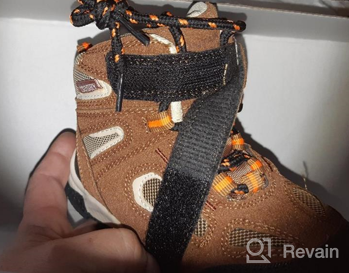 img 1 attached to 🏞️ Stay Dry and Adventurous with Mountain Warehouse Forest Junior Waterproof Hiking Rain Boots review by Jeremy Kakaruk