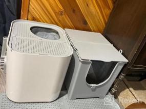 img 5 attached to Modkat XL Litter Box, Top Or Front-Entry Configurable, Includes Scoop And Liners - White