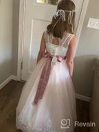 картинка 1 прикреплена к отзыву Одежда для девочек: Цветочное платье для свадебных парадов от Katy Costa