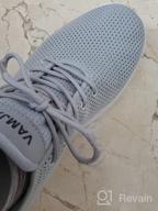 картинка 1 прикреплена к отзыву VAMJAM Men's Lightweight Breathable Athletic Running 👟 Sneakers - A Perfect Fit for Active, Trendy Lifestyles от Charles Jenkins