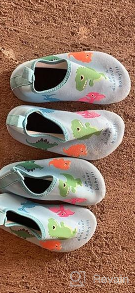 img 1 attached to Outdoor Adventure with Bigib Toddler Non Slip Barefoot Octopus Boys' Shoes review by Bryan Sperling