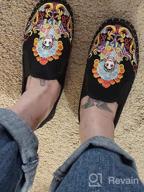 img 1 attached to 👞 Unisex Beijing Embroidered Rubber Shoes: Martial Men's Loafers & Slip-Ons review by Jose Ballard