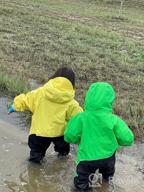 img 1 attached to HAPIU Toddler Waterproof Coverall Original Boys' Clothing in Jackets & Coats review by Mike Flyers