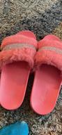 картинка 1 прикреплена к отзыву Women'S Rhinestone Slides Sandals, Flat Soft Indoor Outdoor Slippers от John Clarey