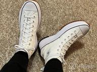 img 1 attached to Converse Hybrid Chuck Sneakers Medium: Unrivaled Style and Comfort in One review by Kurt Ahui