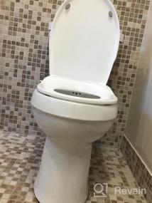 img 7 attached to Bio Bidet Slim One Bidet Toilet Seat, Round, White