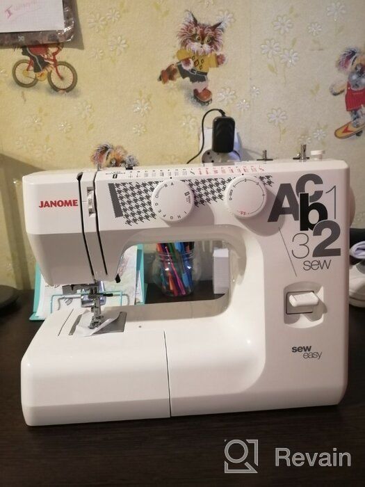 img 1 attached to 🧵 Janome Sew Easy Sewing Machine, White-Grey review by Celina Agnieszka Zdz ᠌