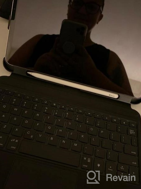 img 1 attached to Enhance Your IPad Experience With The IPad Pro 11 Inch 2021 Case With Keyboard - Backlight, Touchpad, And Magic Keyboard For IPad Air 4 10.9 Inch And IPad Pro 11 (3Rd/2Nd/1St Gen) - Blue review by Vincent Hurst