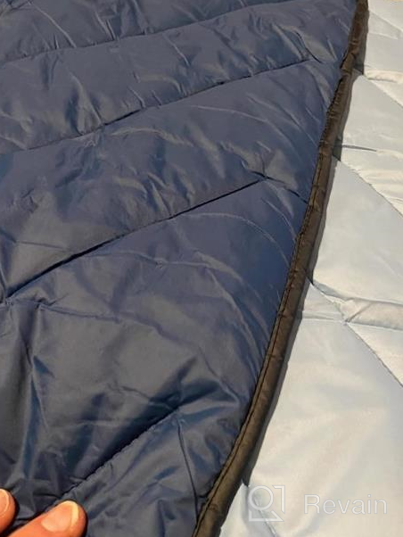 img 1 attached to Stay Warm And Cozy On Your Next Adventure With The Oceas Outdoors Puffy Camping Blanket - Water And Wind Resistant, Lightweight And Packable! review by Karthikeyan Behm