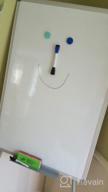 img 1 attached to Magnetic Whiteboard Easel With Adjustable Height For Classroom, Teachers, Home Schooling And Office - 36X24 Inch Dry Erase Board review by Anil Jaimes