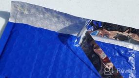 img 6 attached to Metronic 25-Pack Royal Blue #2 Self-Seal Bubble Mailers — водонепроницаемые мягкие конверты для отправки, упаковки и рассылки товаров для малого бизнеса, одежды и косметики