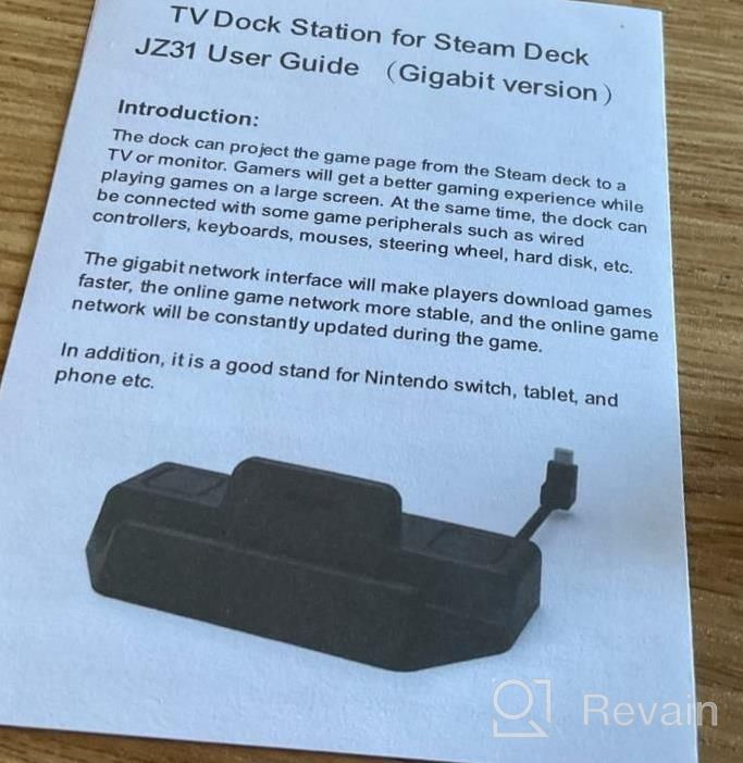 img 1 attached to 6-In-1 Younik Steam Deck Docking Station With HDMI 2.0 4K@60Hz, 3 USB 3.0 & Non-Slip Stand - Upgraded! review by Dang Esq