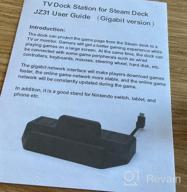 img 1 attached to 6-In-1 Younik Steam Deck Docking Station With HDMI 2.0 4K@60Hz, 3 USB 3.0 & Non-Slip Stand - Upgraded! review by Dang Esq