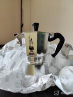 img 2 attached to Bialetti 1-Cup Moka Pot: Authentic Aluminum Silver Espresso Maker review by Yen Hong Cam ᠌