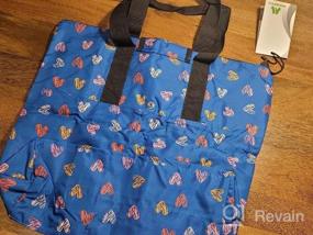 img 7 attached to Складные рабочие сумки Mygreen для женщин, большая дорожная сумка, сумка для медсестры, сумка для учителя, сумка для мамы