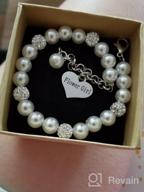 img 1 attached to LParkin Flower Girl Pearl Bracelet - Flowergirl Gift Jewelry for Better SEO review by Jay Williamson