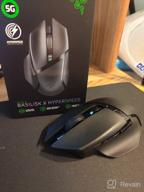 img 1 attached to Razer Basilisk Ultimate Hyperspeed Wireless Gaming Mouse with Charging Dock: Fastest Gaming Mouse Switch - 20K DPI Optical Sensor - Chroma RGB - 11 Programmable Buttons - 100 Hour Battery - Classic Black review by Maejima Riko ᠌