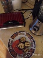 img 1 attached to Sandwich maker Kitfort KT-1609 Panini Maker, red review by Aneta Jagieliska ᠌