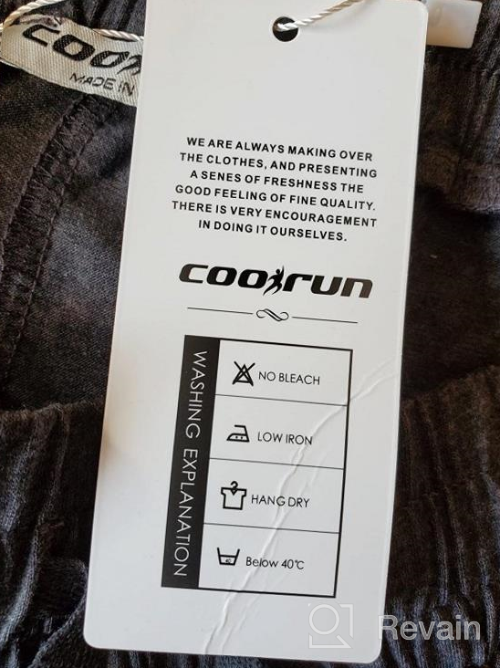 img 1 attached to Comfortable COOrun Women'S Cotton Yoga Pants With Pockets, Loose Straight Fit, Drawstring Waistband, And Casual Athletic Style For Workouts And Everyday Wear In Sizes S-XXL review by Adrian Hayes