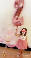 картинка 1 прикреплена к отзыву Платье Flofallzique для маленьких девочек на лето: цветочный 🌸 фатин для свадьбы, дня рождения, чаепития и тюту. от Khaled Ribeiro