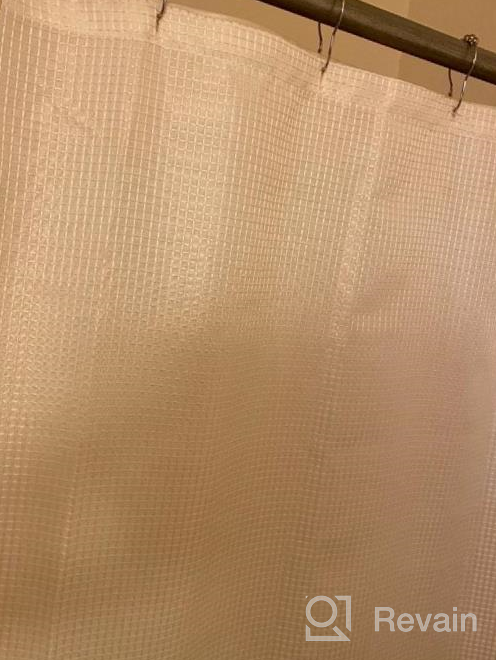 img 1 attached to Upgrade Your Bathroom With The Amazer Rust Proof Stainless Steel Shower Curtain Rings - Set Of 12 review by John Campos