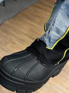 img 1 attached to Totes Kids Action Snow BLACK Boys' Shoes - Perfect for Outdoor Adventures review by Michael Maes