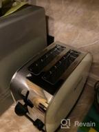 img 3 attached to Toaster Kitfort KT-2014-2, beige review by Franciszka Adamska ᠌