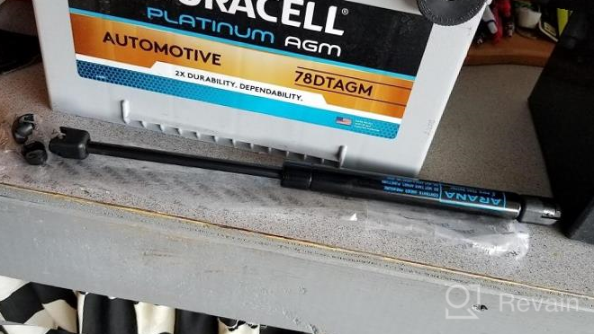 img 1 attached to C16-10788 12 Inch 35Lb Gas Strut Spring Shocks C1610788 For Truck Toolbox A.R.E. Camper Shell Leer Window 12" 35 Pound Lift Support Struts review by Frank Villanueva