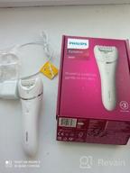 img 1 attached to Experience Smooth Skin with Philips Beauty Epilator Series 8000 - Includes 3 Accessories, White, BRE700/04 review by Minju Gim ᠌