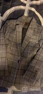 img 1 attached to Timeless Style for Boys: Plaid Blazer Casual Classic Outfits review by Timothy Spinner