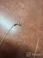 img 1 attached to CHESKY 14k Gold Plated Dainty Pearl Choker: Minimalist Necklace for Women review by Melvin Belton