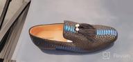 img 1 attached to Black Men's MEIJIANA Nightclub 👞 Loafers Slippers Shoes in Loafers & Slip-Ons review by Willie Ogunlana