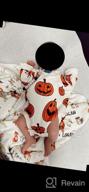 img 1 attached to Fall-Inspired Oversized Onesie For Baby Girl Or Boy: Halloween Pumpkin Sweatshirt Romper And Long Sleeve Babyclothes review by Ranjit Ghosh