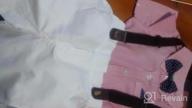 img 1 attached to Gentleman Outfit Toddler Suspender White B Boys' Clothing review by Kavon Wiley