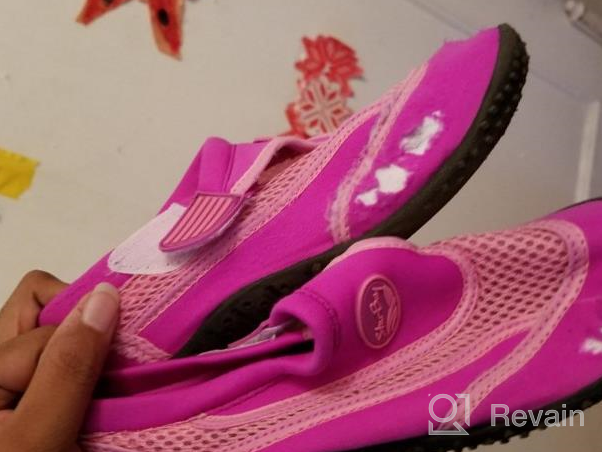 img 1 attached to Girls' Sunville Slip Water Shoes Socks review by Richard Carroll