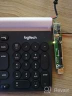 img 1 attached to Renewed Logitech K780 Multi-Device Wireless Keyboard 🔋 for Computer, Phone and Tablet with Enhanced SEO review by Pornthip Muakpung ᠌