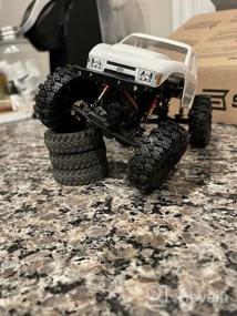 img 7 attached to Upgrade Your Small Crawler With INJORA 1.0 Mud Terrain Tires For TRX4M, SCX24, Axial And More - Set Of 4 Tires Included!