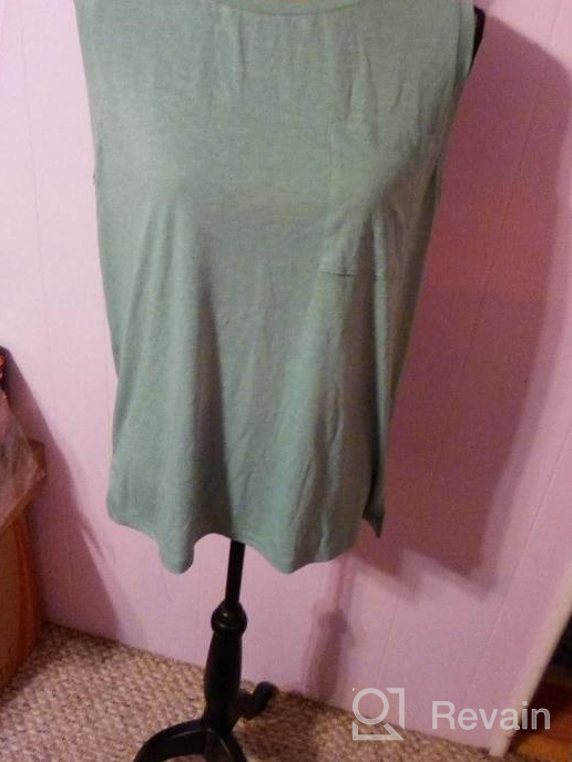 img 1 attached to Women'S Summer Tank Tops: TECREW Sleeveless Crew Neck Casual Basic Blouse review by Johnny Burns