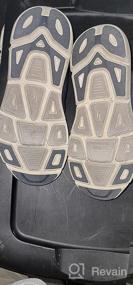 img 5 attached to Спортивные кроссовки Skechers CUSHION 54450 - мужская обувь черного цвета с угольным оттенком.