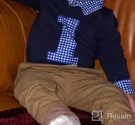 img 1 attached to Adorable Baby Boy'S First Birthday Plaid Romper Jumpsuit For Cake Smash Photoshoot review by Christina Kharel