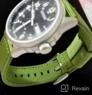 img 1 attached to Nylon Watch Strap Band With Quick Release Buckle - Choice Of Color & Width (18Mm, 20Mm, 22Mm Or 24Mm) review by Steven Pankey