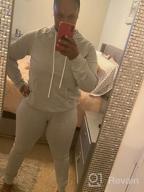 img 1 attached to Stay Comfy And Stylish With Fixmatti Women'S Hoodie And Sweatpants Set review by Wayne Espinoza