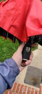 img 1 attached to Compact And Convenient: Windproof Automatic Travel Umbrella With Teflon Coating For Women And Men review by Glenn Cartwright