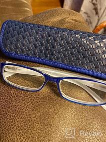 img 5 attached to EYEGUARD Readers 4 Pack Of Thin And Elegant Womens Reading Glasses With Beautiful Patterns For Ladies 5.00