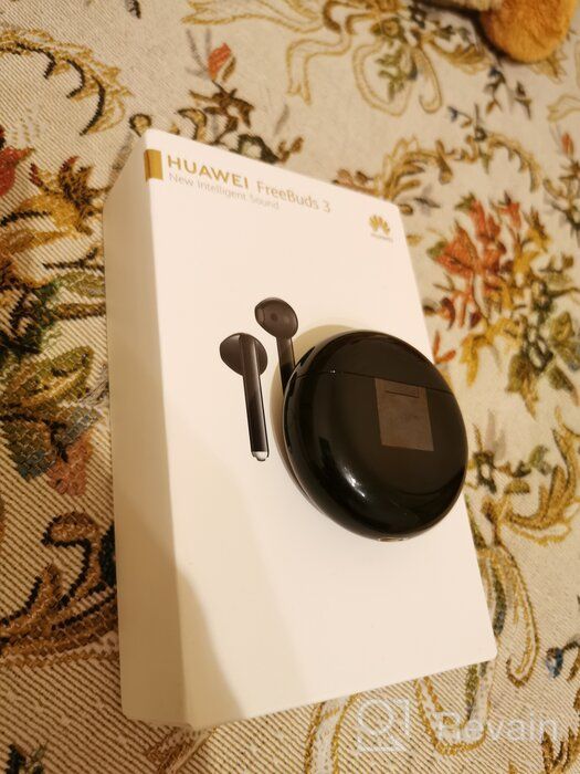 img 1 attached to Black Huawei FreeBuds 3 Wireless Bluetooth Earbuds for Superior Sound review by Kenji Mogi ᠌