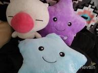 img 1 attached to Twinkle, Twinkle Little Star: Illuminate Your Nights With WEWILL'S 13'' LED Light-Up Plush Pillows For Toddlers And Kids! review by Richard Gilbert