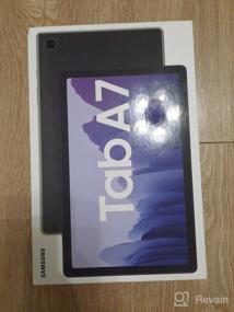 img 7 attached to Samsung Galaxy Tab A7 (2020) Планшет с поддержкой только Wi-Fi - 10,4 дюйма, 32 ГБ, 3 ГБ оперативной памяти, Android 10, One UI, Snapdragon 662, батарея 7040 мАч - Международная модель SM-T500 (темно-серый)