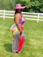 img 1 attached to Womens Tie Dye Bodycon Maxi Dresses Beach Vacation Sleeveless Casual Sexy Floral Summer Boho Plus Size Sundresses review by Joshua Vogel