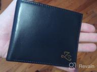 картинка 1 прикреплена к отзыву Get Organized in Style with Zofiny's Genuine Nappa Leather Men's Wallet от Leroy Jacobs